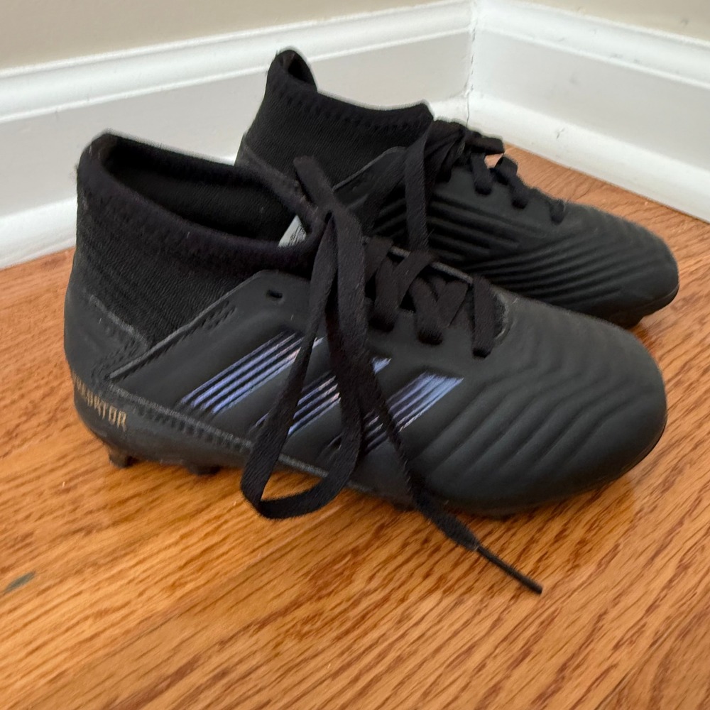 Adidas Predator 19.3 FG J Youth Soccer Cleats Black G25794 Size 10.5K
